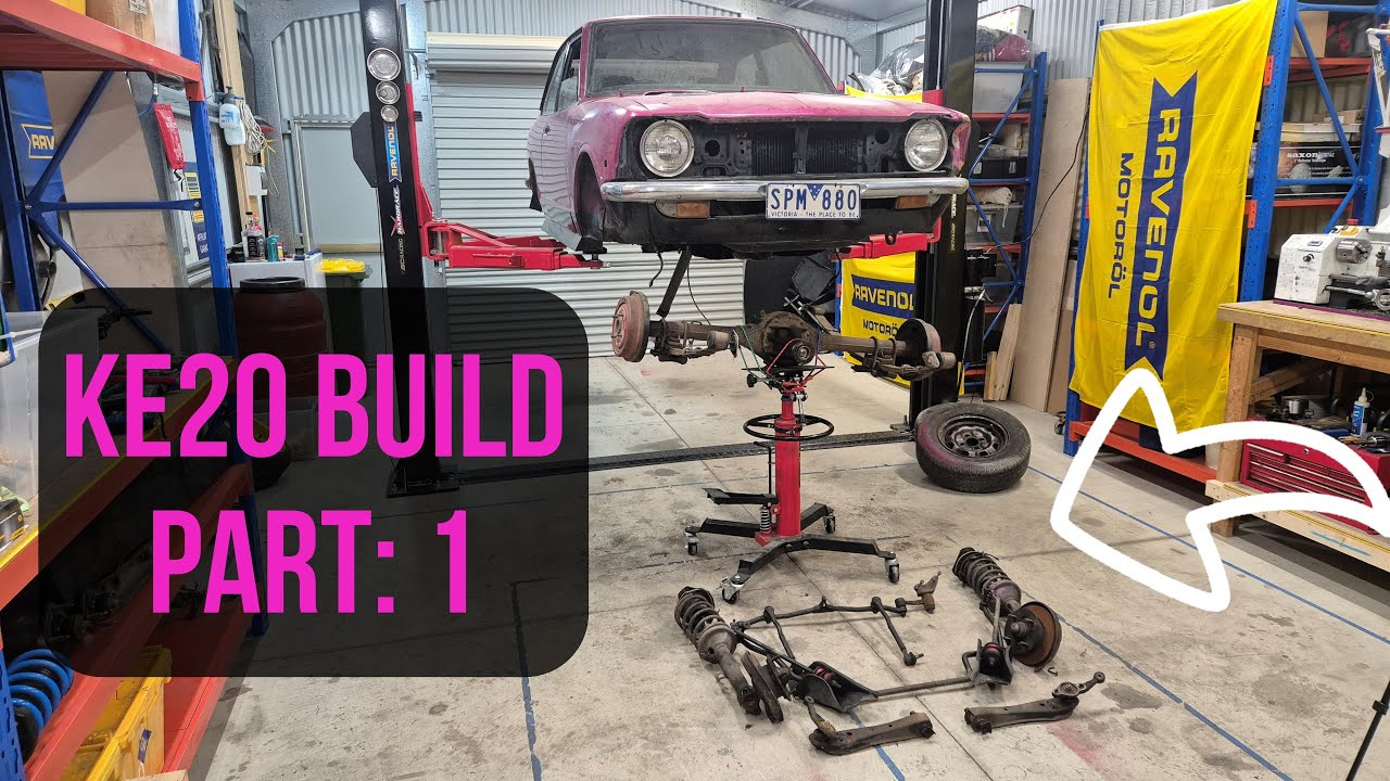 KE20 Build Part 1: Suspension Removal