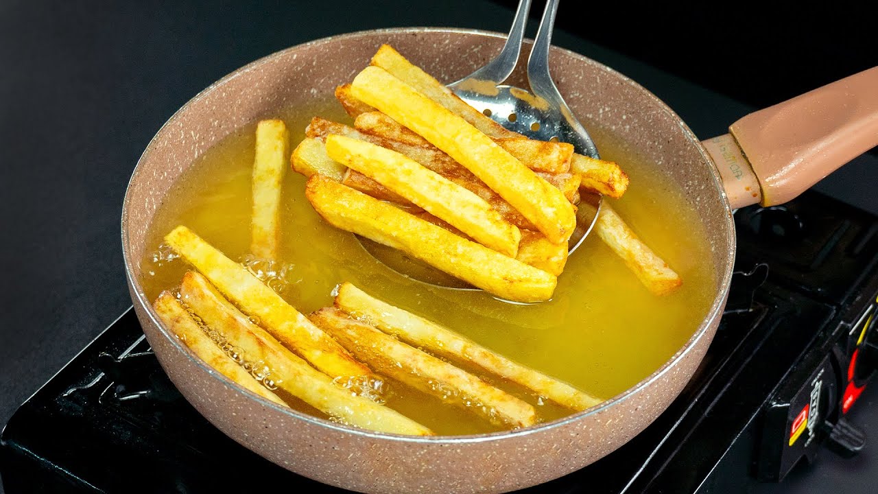 Poche persone conoscono questo segreto! Ecco come preparare le patatine fritte pi&ugrave; croccanti