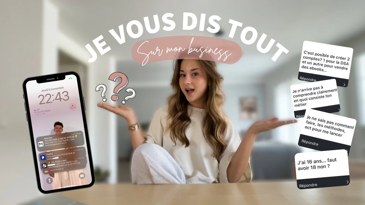 60 000&euro; en 7 Mois : Mon parcours d&rsquo;&eacute;tudiante &agrave; entrepreneuse