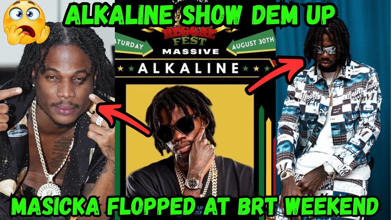 WOW!! ALKALINE Finally Expose Masicka To Be A Overhyped Artist/ Masicka Flopped At BRT & Wireless 😲😲