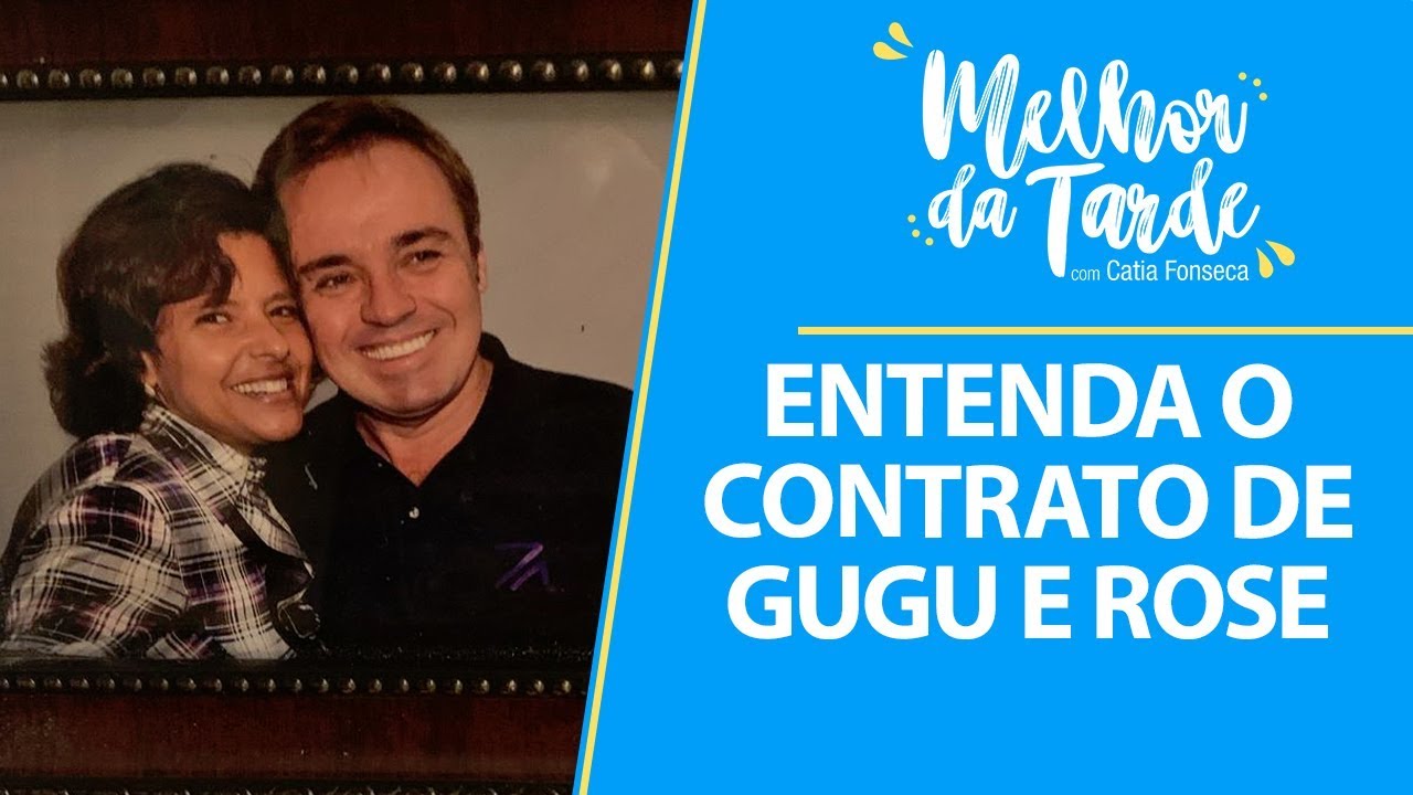 Entenda MOTIVO DO CONTRATO entre Rose e Gugu Liberato