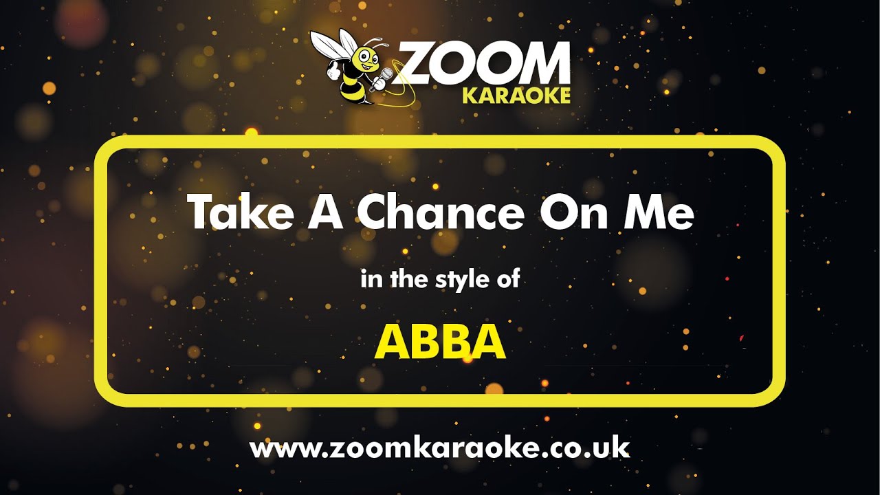 ABBA - Take A Chance On Me - Karaoke Version from Zoom Karaoke