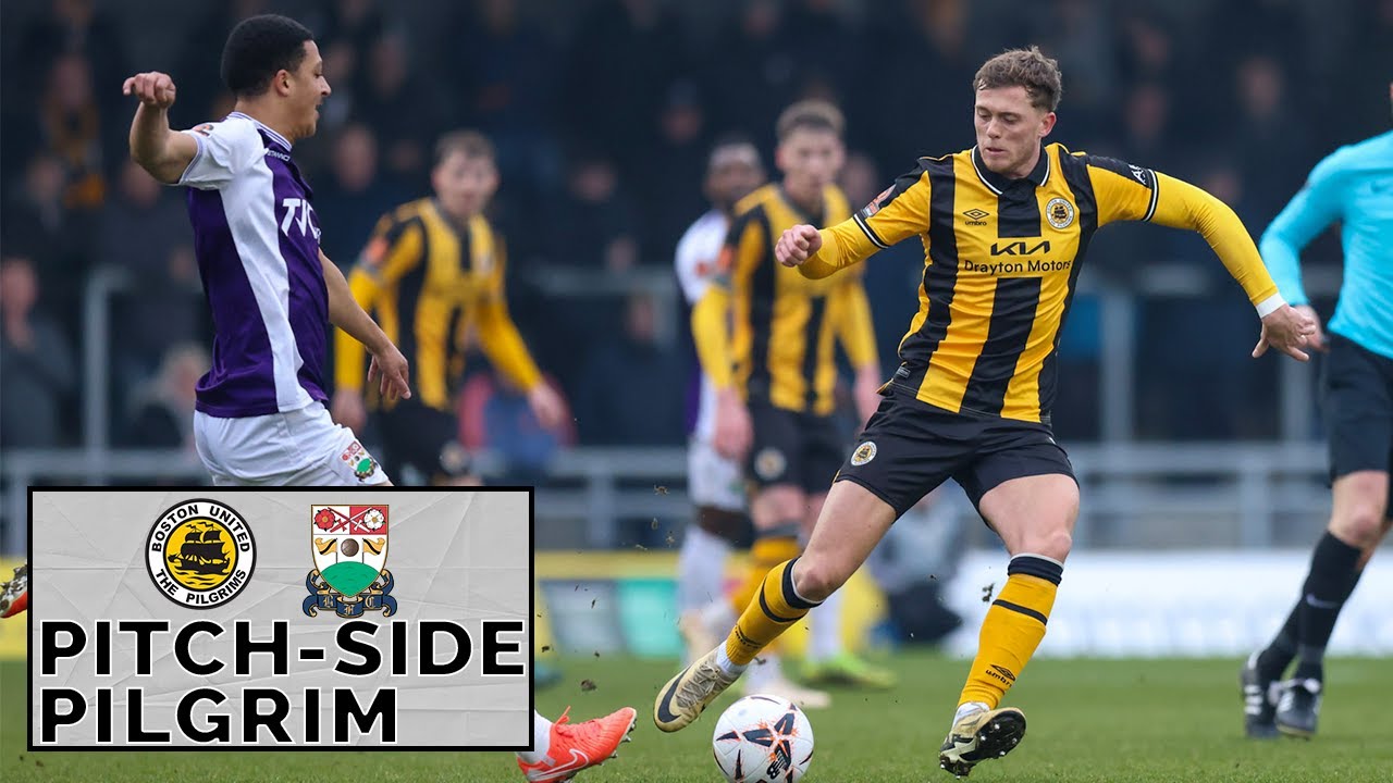 Pitch-Side Pilgrim: Boston United Vs Barnet