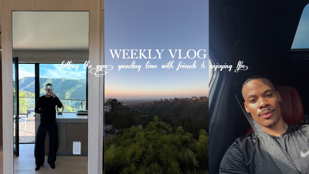 weekly vlog | gym, celebrating rickey's 30th bday, & partying.