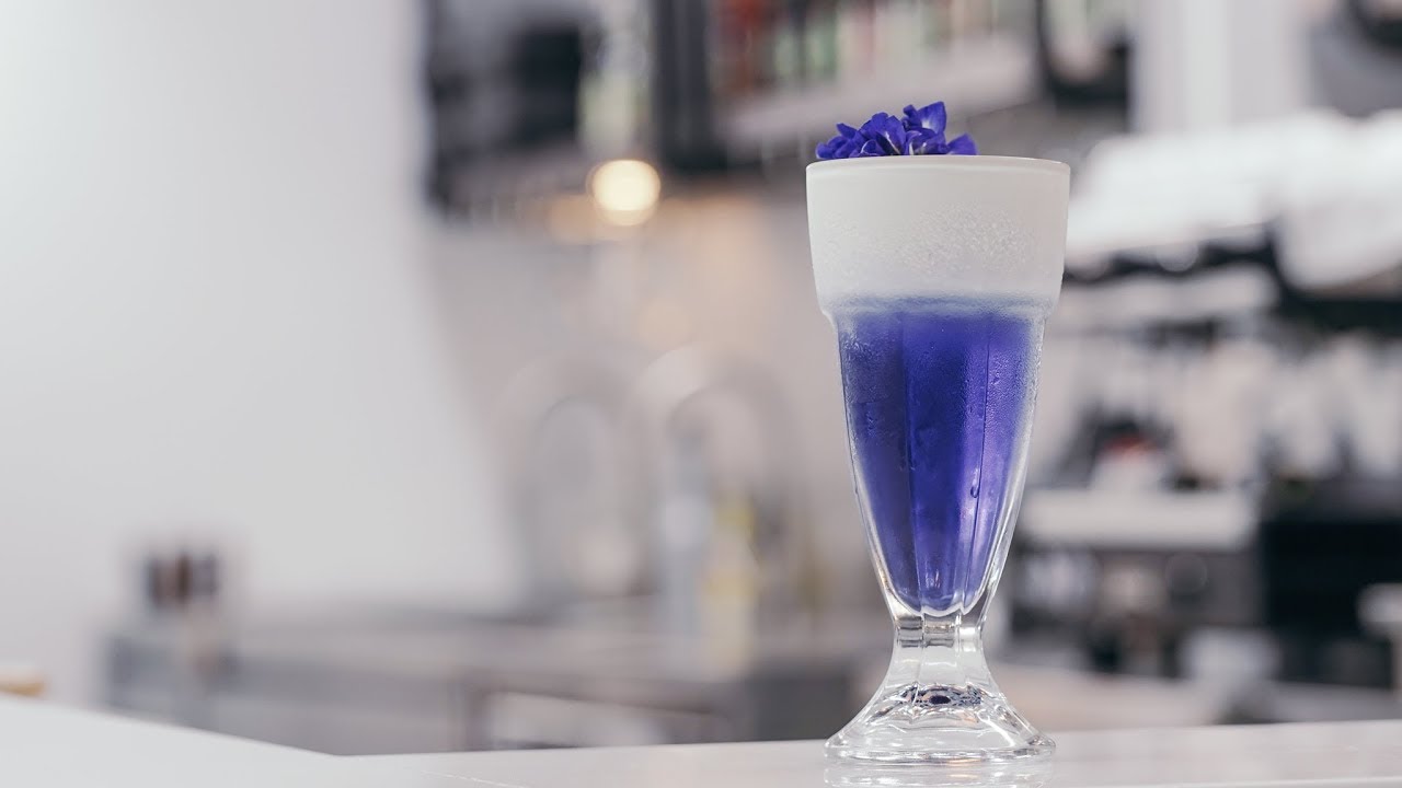 Cách làm Trà Macchiato hoa đậu biếc ngon tuyệt | Học nấu ăn gia đình | Hướng Nghiệp Á Âu
