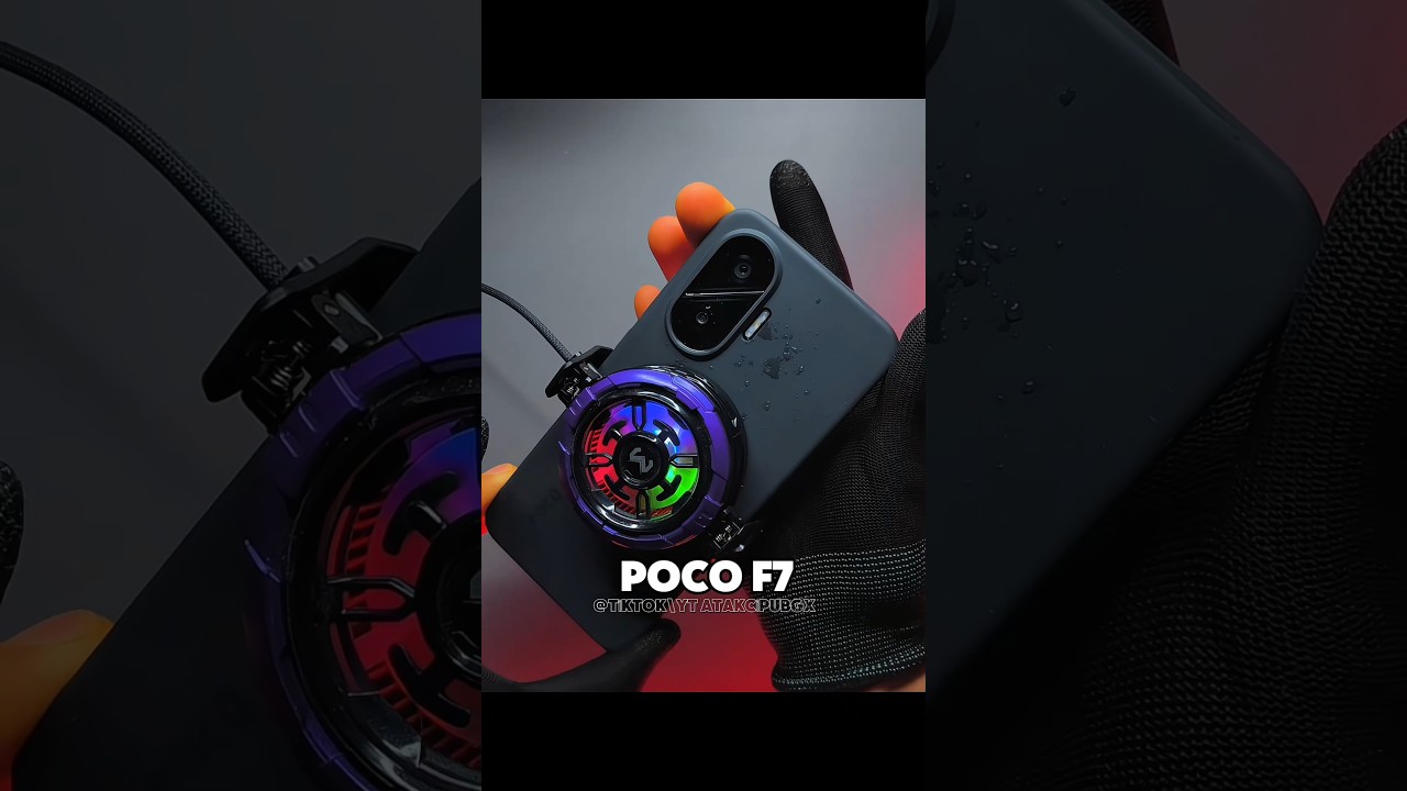 Poco F7 + УЛЬТРА-КУЛЕР 💀🔥...#pocof7 #COOLER #atakcipubgx #pocox8promax #pocox7pro
