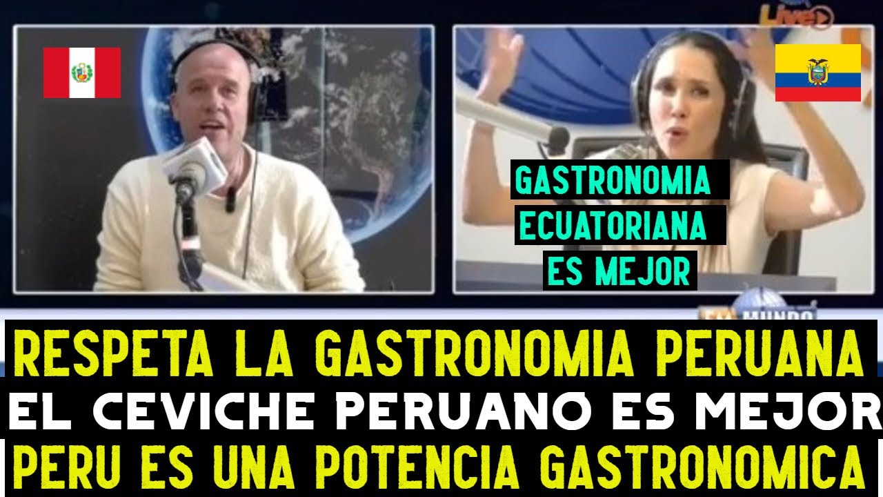 GIANMARCO PONE EN SU LUGAR A ECUATORIANA QUE QUISO CUESTIONAR ALA GASTRONOMIA PERUANA