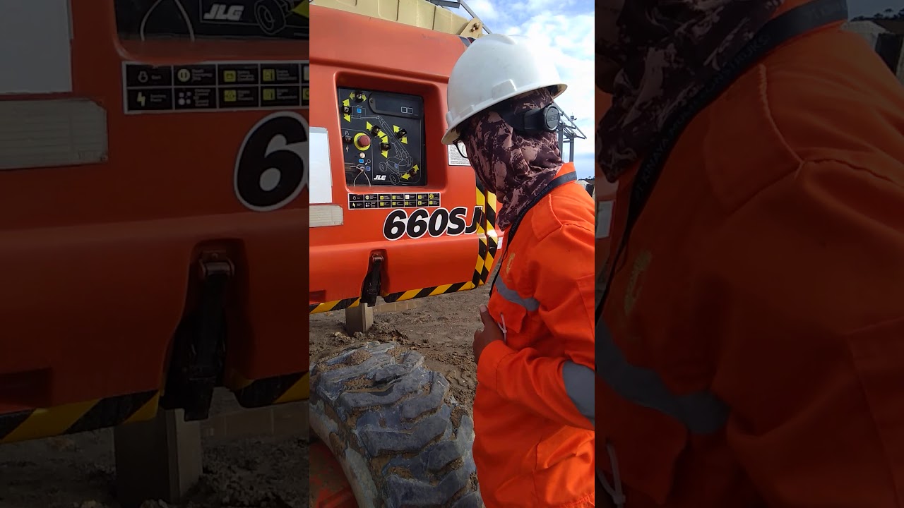 Cara mengoperasikan Mainlift / Boom lift JLG 660 SJ