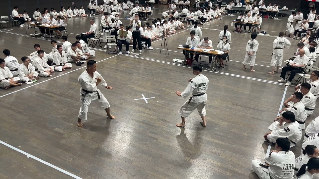 【少林寺拳法東京都大会】　2位大西・谷