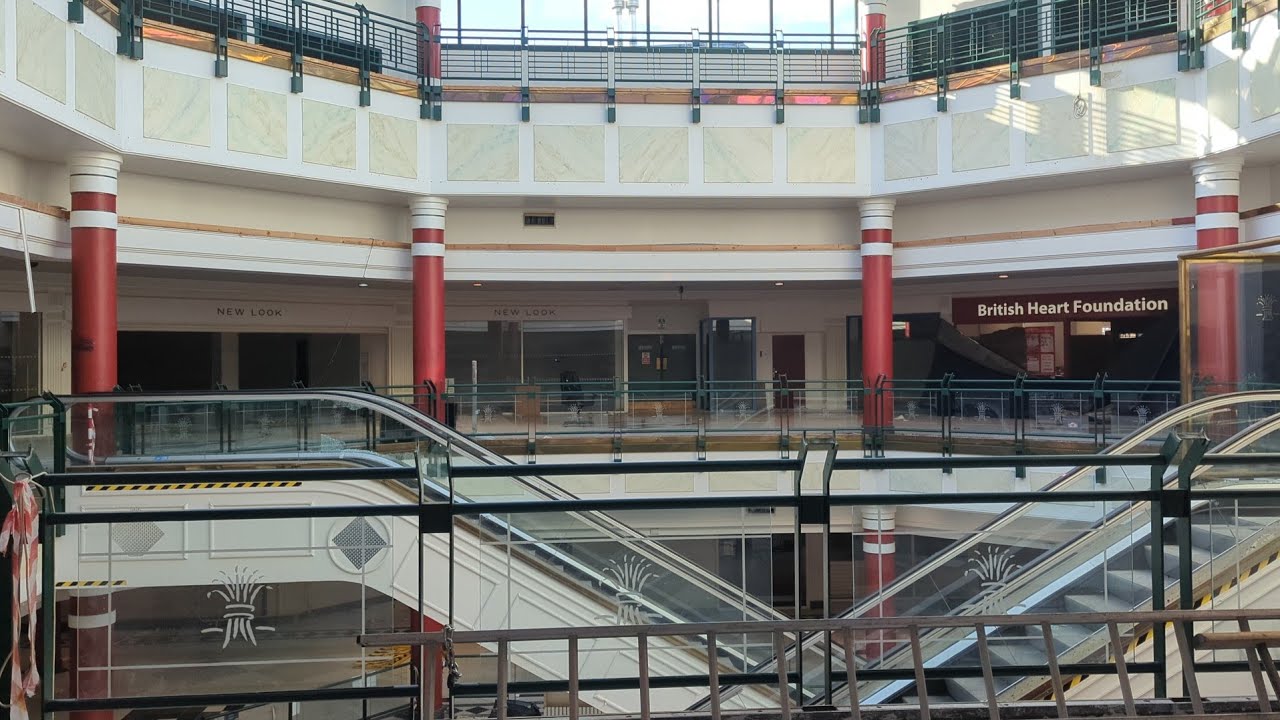 Abandoned Wheatsheaf Shopping Centre Rochdale  Abandoned Places