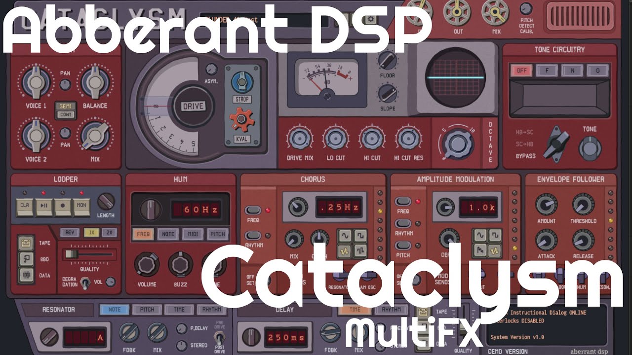 Cataclysm MultiFX by Aberrant DSP (No Talking)