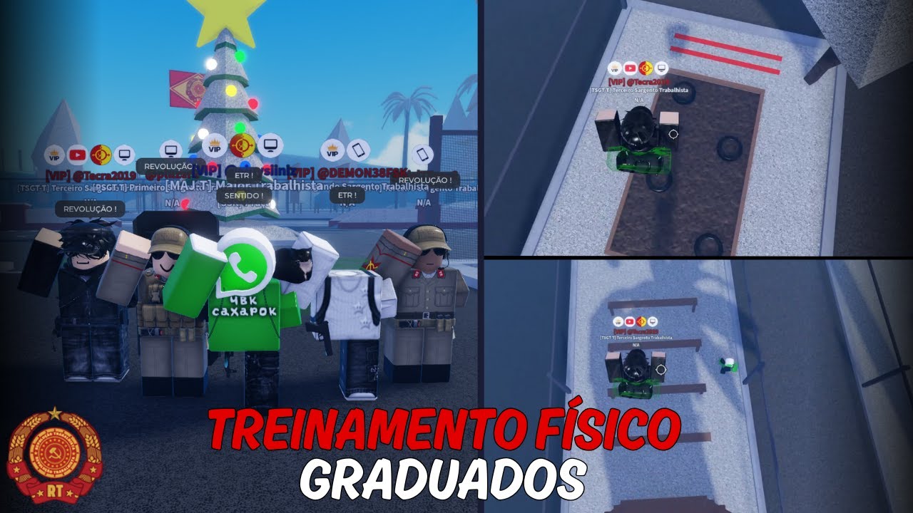 PARTICIPEI DE UM TREINAMENTO DE GRADUADOS ! | Exército Brasileiro do Tevez – Revolução Trabalhista