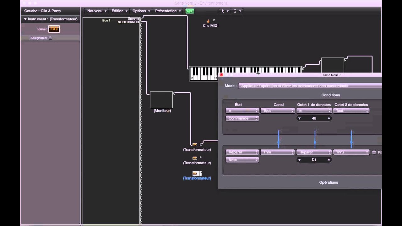 [Logic Pro X] Utiliser un contrôleur midi comme multi-pads