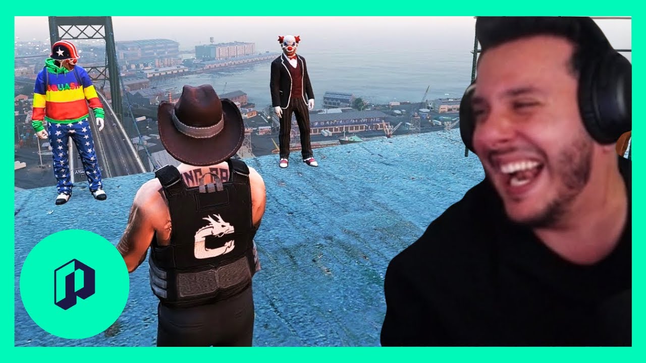 RAMEE AND MR K FACE OFF AGAINST CLOWNS!! *FUNNY* | NoPixel GTA RP