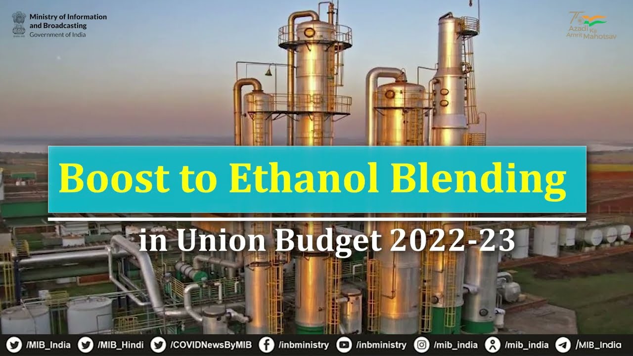 Ethanol Blended Petrol Programme was launched in January, 2003