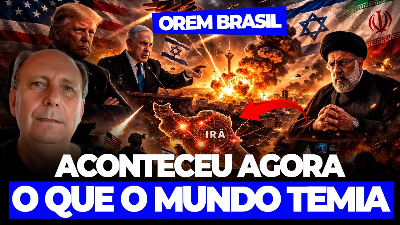 Estados Unidos e Israel fizeram isso agora com o Irã!