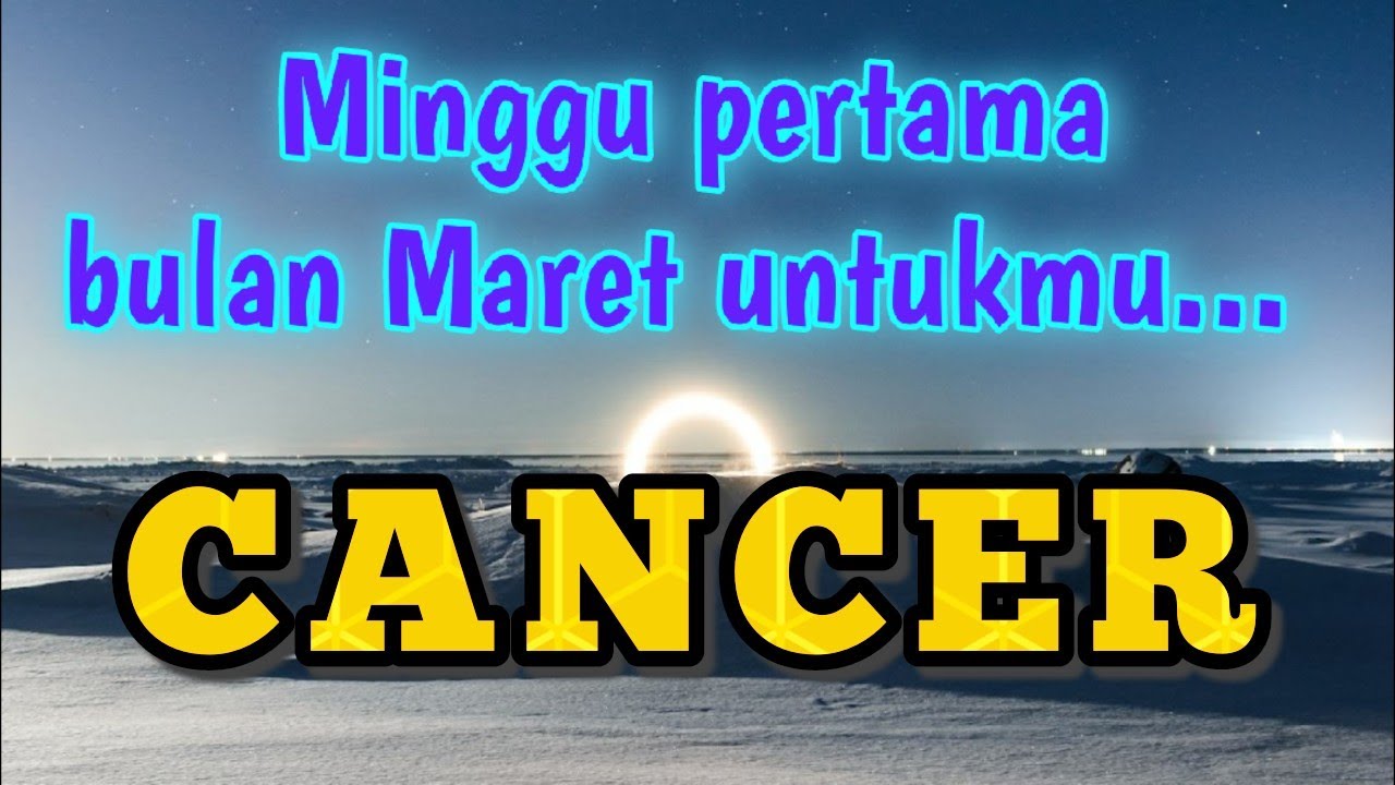 Cancer♋ ada kabar tak terduga datang untuk kamu
