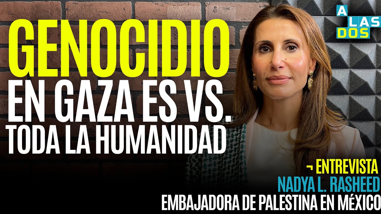 #Entrevista ¬ Gaza es una fosa común para toda la humanidad y sus leyes: Embajadora