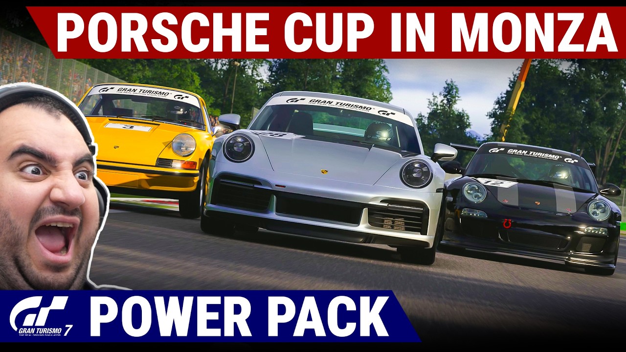 Porsche Cup Legenden in Monza 😱 Gran Turismo 7 Power Pack
