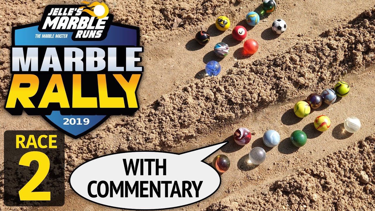 Sand Marble Rally 2019 Race 2 - Jelle&rsquo;s Marble Runs