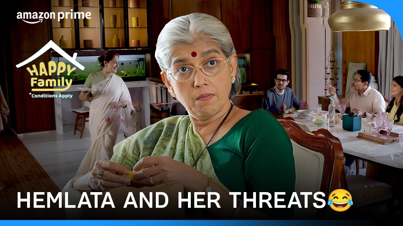 Hemlata Never Disappoints With Her Humour 😂 | Happy Family Conditions Apply | Prime Video India