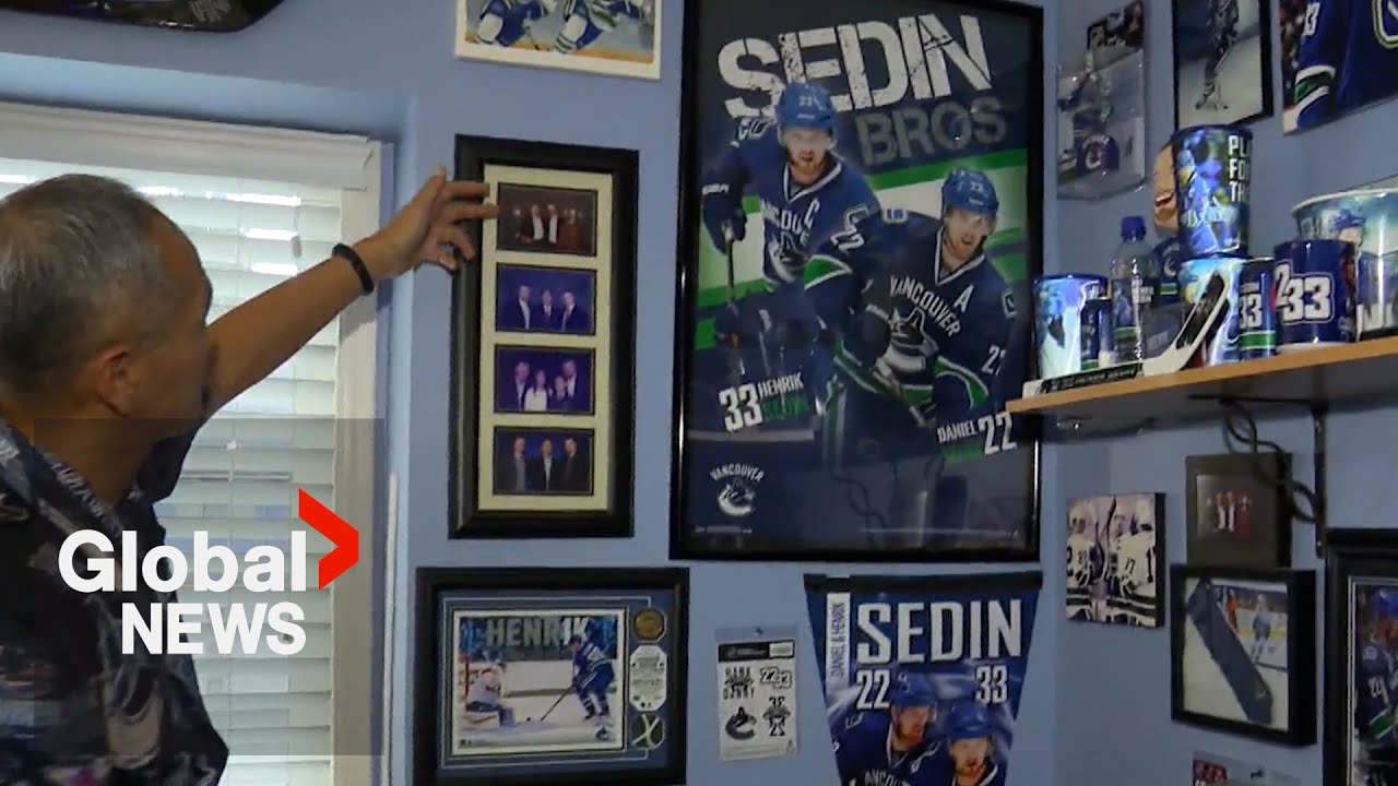 BC man showcases colossal Vancouver Canucks memorabilia collection