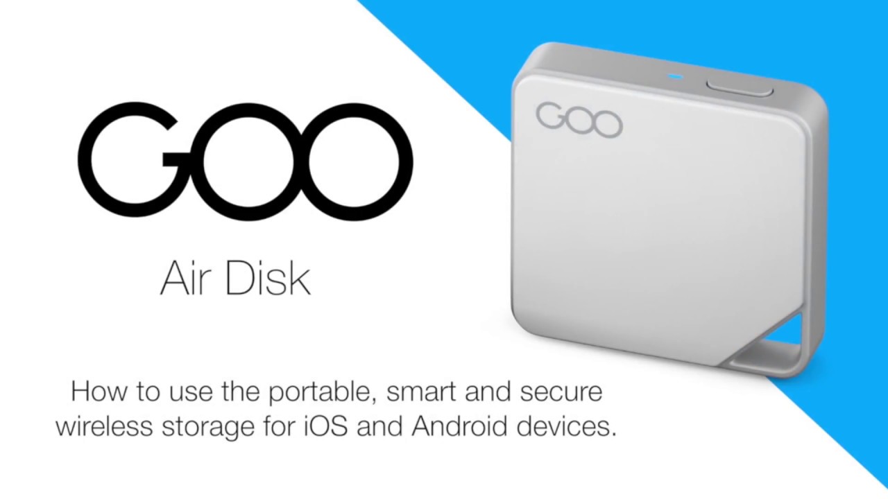 Quickstart GOO Air Disk