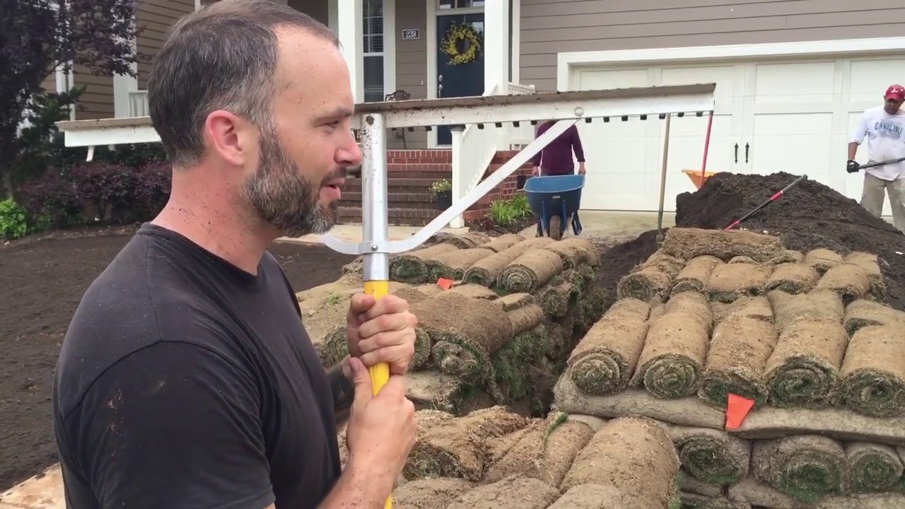 Chapel Hill Bermuda Sod Installation by Coob's Lawn Care