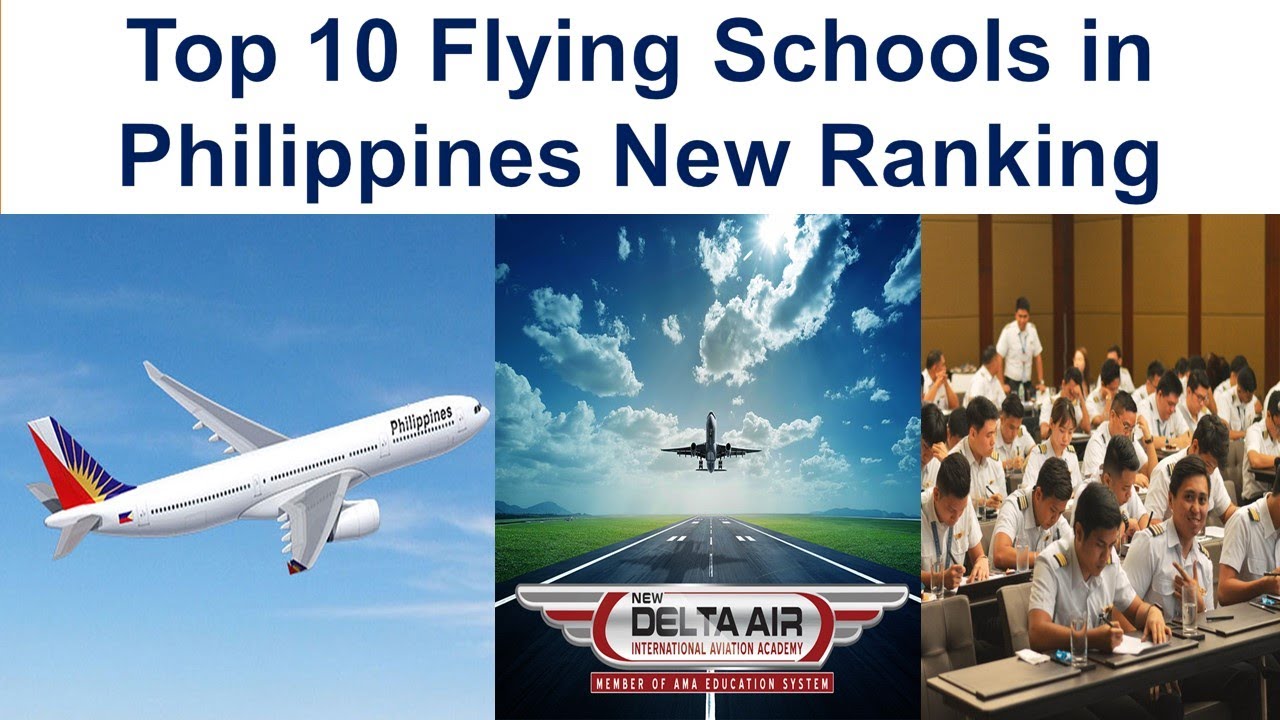 Top 10 Flying Schools in Philippines New Ranking | Pal Aviation School