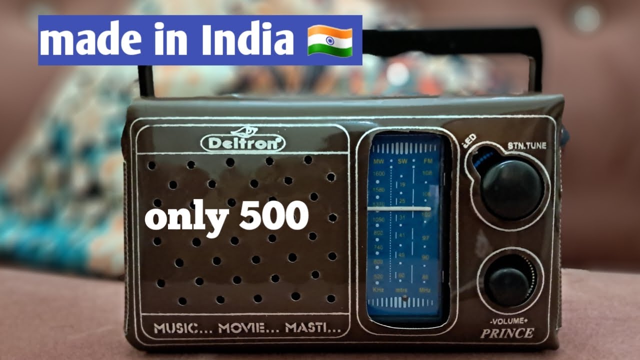 Deltron 3 band radio unboxing and review in hindi made in India 🇮🇳 👌