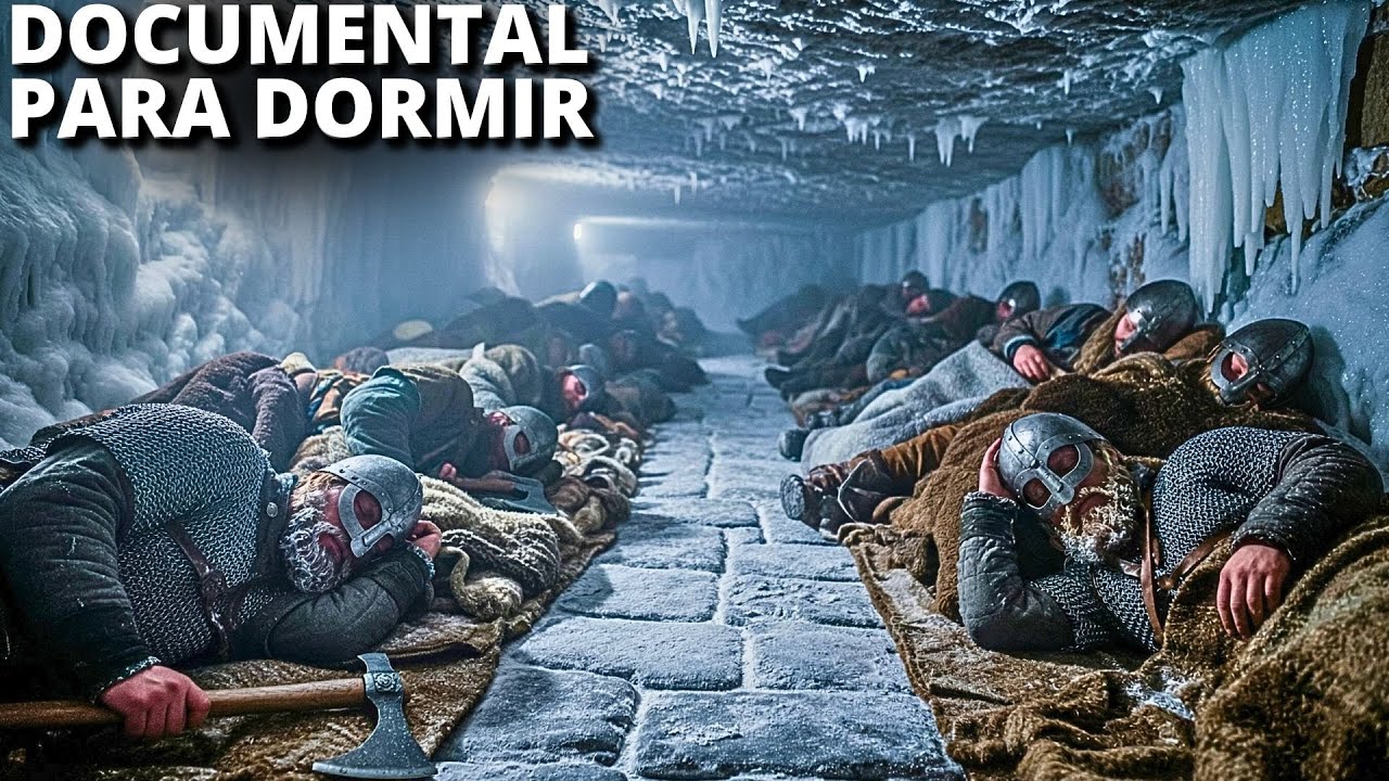 Cómo Los Vikingos Dormían en Casas Subterráneas de Turba en Frío Congelante | Documental Para Dormir