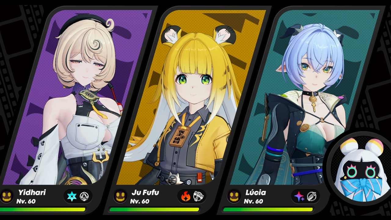 YIDHARI, JU FUFU & LÚCIA na ESFERA ZERO em ZENLESS ZONE ZERO