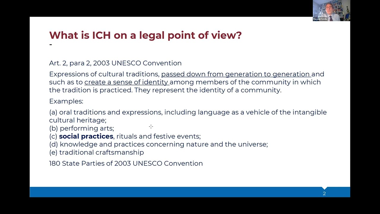 Intersection of IP and Cultural Heritage/Traditional Cultural Expression - Part I (20 June 2023)