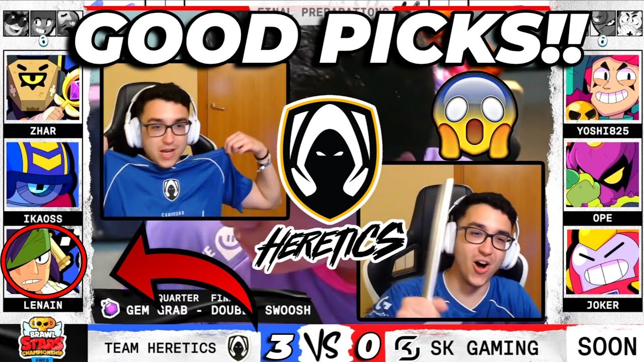 TEAM HERETICS HUMILLA 3-0 A SK GAMING Y LO ELIMINA DE LA MONTHLY FINALS 💀🔥