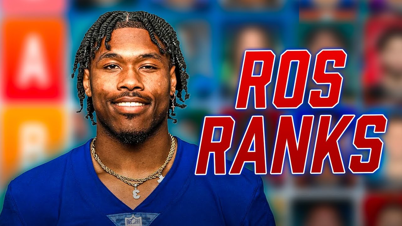 Rest Of Season Fantasy Football Rankings (Every Position)
