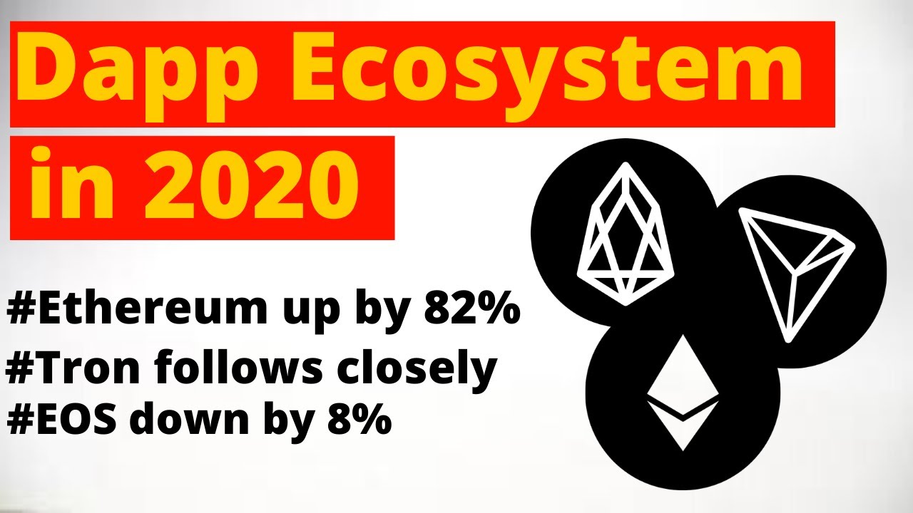 Dapp ecosystem in 2020 l Ethereum Dominates The Market l EOS Falls Behind  l Tron Continues Steady