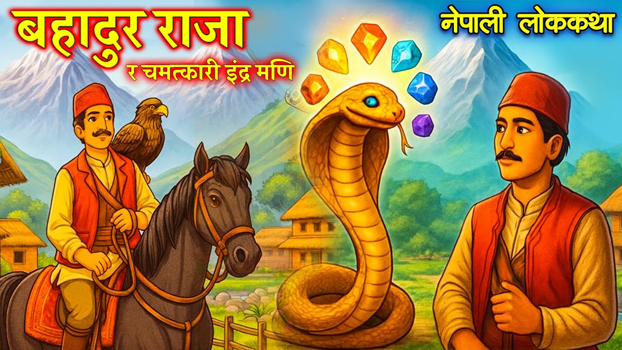 बहादुर राजा र चमत्कारी इन्द्रमणी | नेपाली लोककथा | Chamatkari Indramani | Nepali Folk Tales