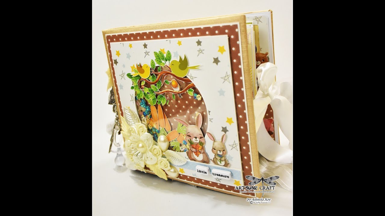 Baby POP-UP Album Tutorial Cutest Album Ever
