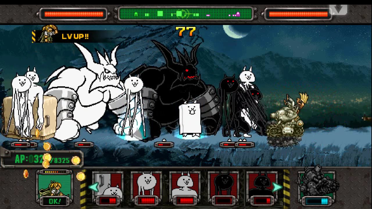 [HD]Metal slug defense. WIFI!  BATTLE CATS  Deck!!! (1.46.0 ver)