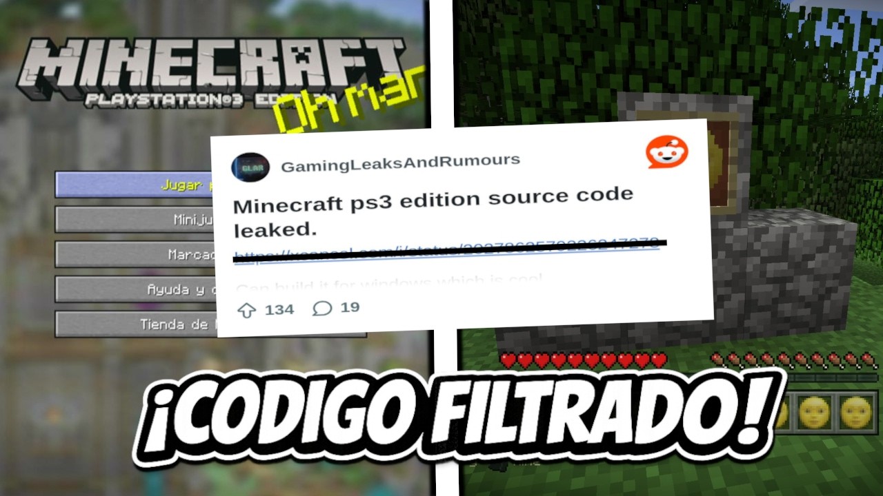 SE FILTR&Oacute; el C&Oacute;DIGO FUENTE de Minecraft Legacy&hellip; &iquest;Y ahora qu&eacute;?