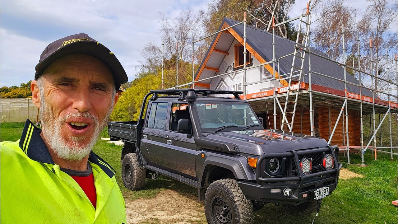 Land Cruiser & Log Cabin. Bucket List Stuff