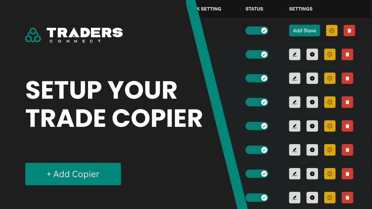 How to Setup a Trade Copier | Traders Connect