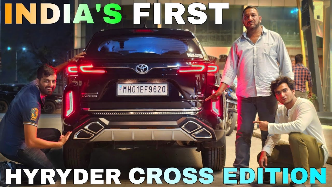 INDIA'S FIRST HYRYDER CROSS EDITION WITH NEW LAUNCH DIFFUSER & 18
