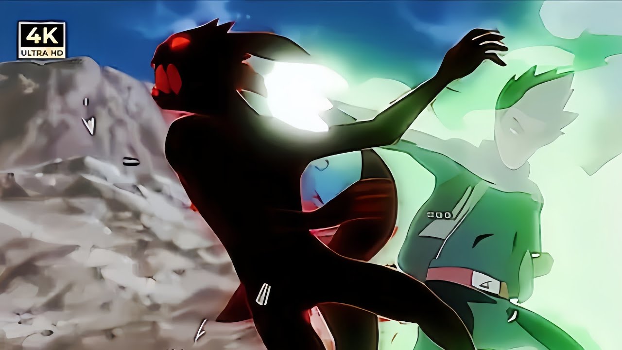 Might Guy Vs Kurama [ 4 Tails ] Naruto Sippudin badass Moment In Hindi 