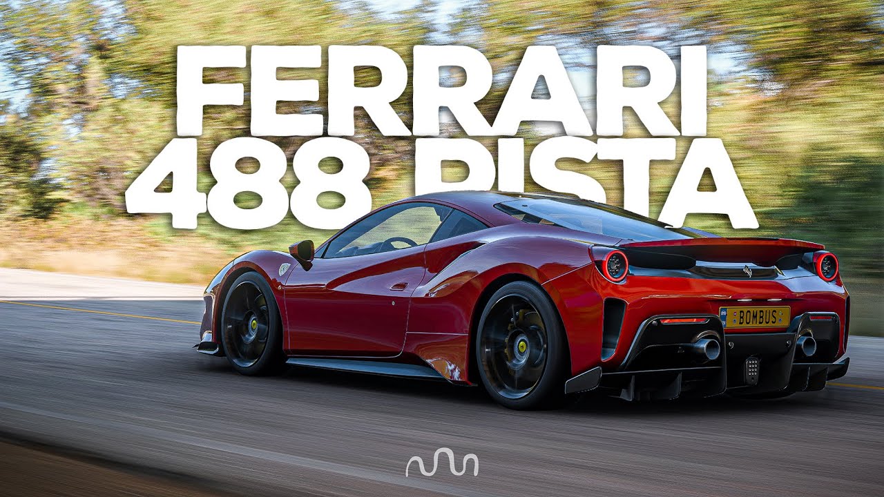 Forza Horizon 5 - Ferrari 488 Pista | Gameplay with steering wheel