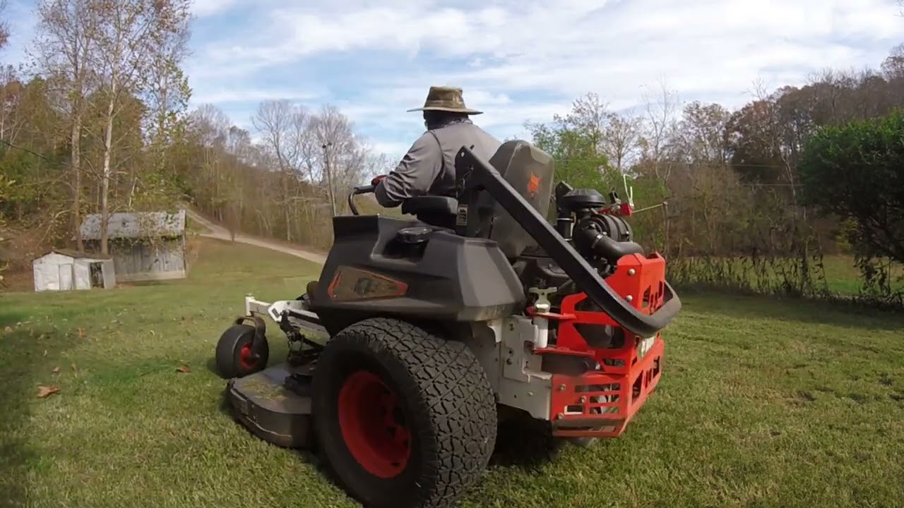2024 Mowing leaves