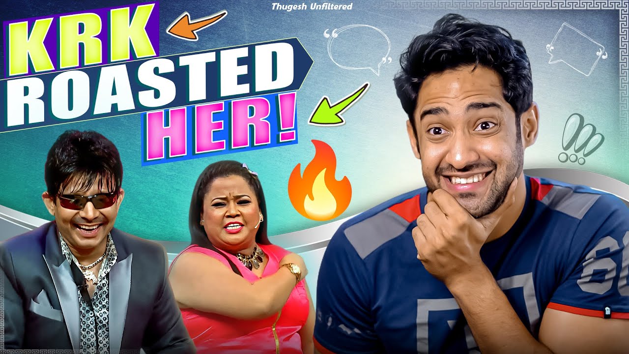 KRK Roasted Bharthi Singh! 😂 (Funniest Indian Memes)