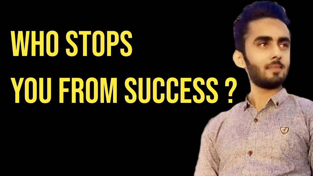 Two people will stop you | Talha awan | Motivational video