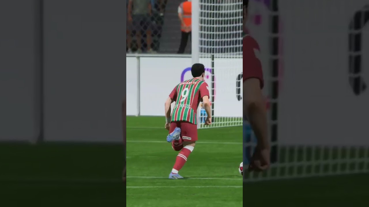 what a marvelous chip by Dimitri Petratos 🔥#youtubeshorts#ytshorts#shorts#easports#fifa22#trending