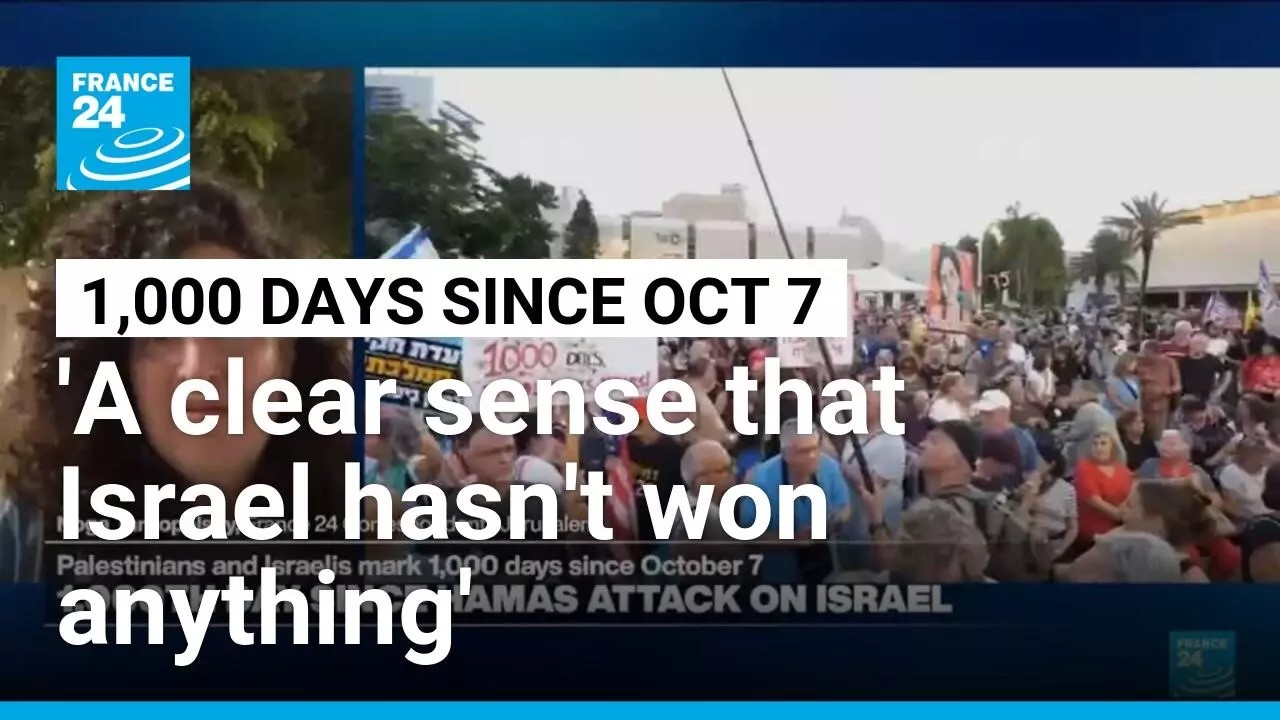 'A clear sense in Israel that Israel hasn't won anything' &bull; FRANCE 24 English